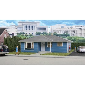 Walthers Cornerstone 3775 (HO) Framed Ranch Tract House -- Kit