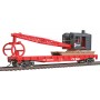 Walthers Trainline 1781 (HO) Flatcar with Logging Crane - Canadian Pacific 304860