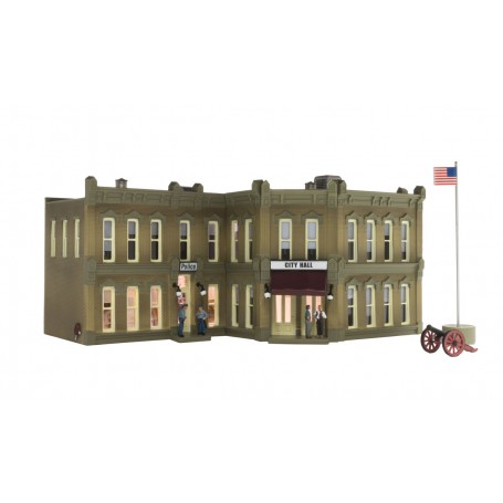 Woodland Scenics BR5030 (HO) Municipal Building  - Built-&-Ready® Landmark Structures®-- Assembled