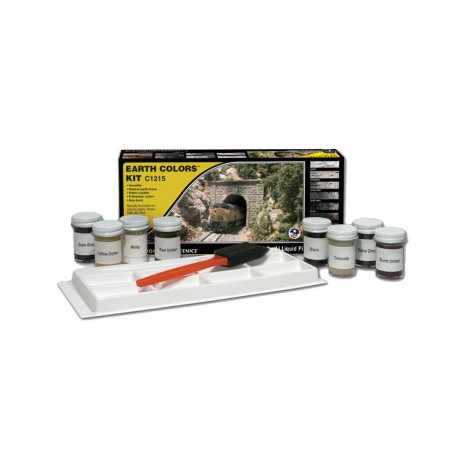 Woodland Scenics C1215 (A) Earth Colors™ Kit