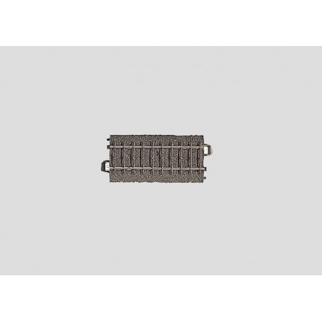 Märklin 24077 (HO) 3-Rail C Track -- Straight 77.5 mm / 3-1/16"
