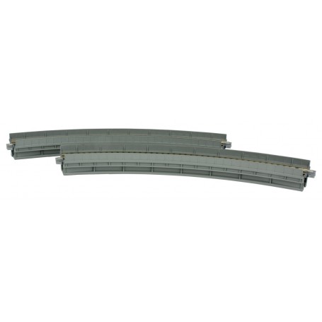KATO 20-510 (N) Single-Track Viaduct -- Curved R282 - 45 (R 11-1/8" - 45) pkg(2)