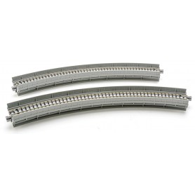 KATO 20-520 (N) Single-Track Viaduct -- Curved R315 - 45 (R 12-3/8" - 45) pkg(2)