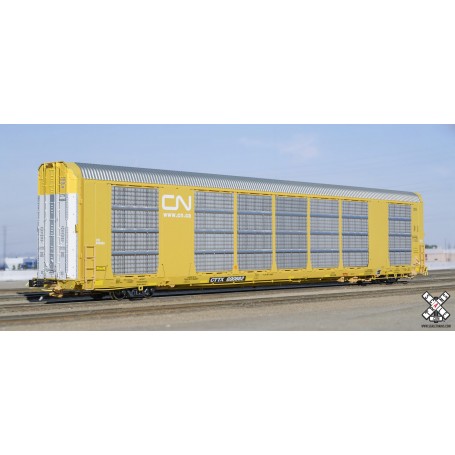 ScaleTrains Rivet Counter (HO) Gunderson Multi-Max Autorack, Canadian National/White Logo/CTTX (R1)