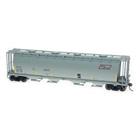 InterMountain 45236 (HO) 59' 4-Bay Cylindrical Covered Hopper w/Round Hatches - CNIS / North American