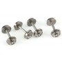 Walthers PROTO 2304 (HO) 33" Turned Metal RP-25 Wheelsets -- With Metal Axles pkg(100)