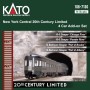 KATO 106-7130 (N) 20th Century Limited 4-Add-On 10-6 and 12BR Sleeper Set - New York Central