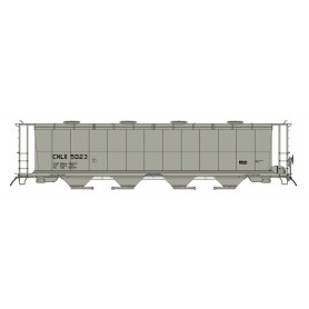 InterMountain 45240 (HO) 59' 4-Bay Cylindrical Covered Hopper w/Round Hatches -- CNLX