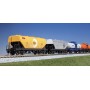 KATO 106-0021 (N) M1 Basic Oval Track Set, ES44 CSX, Freight Cars and Power Pack, 120V