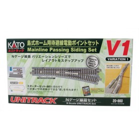 KATO 20-860 (N) V1 Mainline Passing Siding Set