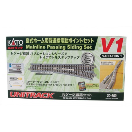 KATO N V1 Mainline Passing Siding Set Kat208601 for sale online