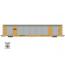 ScaleTrains Rivet Counter (HO) Gunderson Multi-Max Autorack, CSX/Boxcar Logo/TTGX (R2)